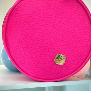 Shiseido Round Padded Cosmetic Bag